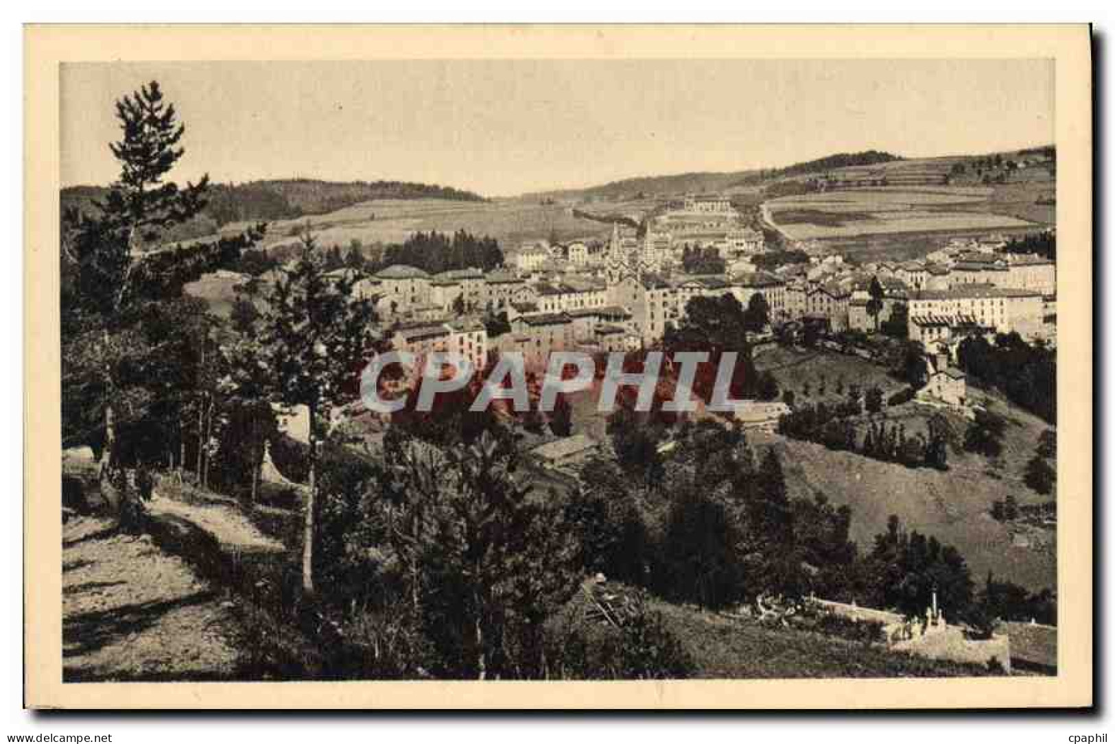 CPA La Louvesc Ardeche vue Generale