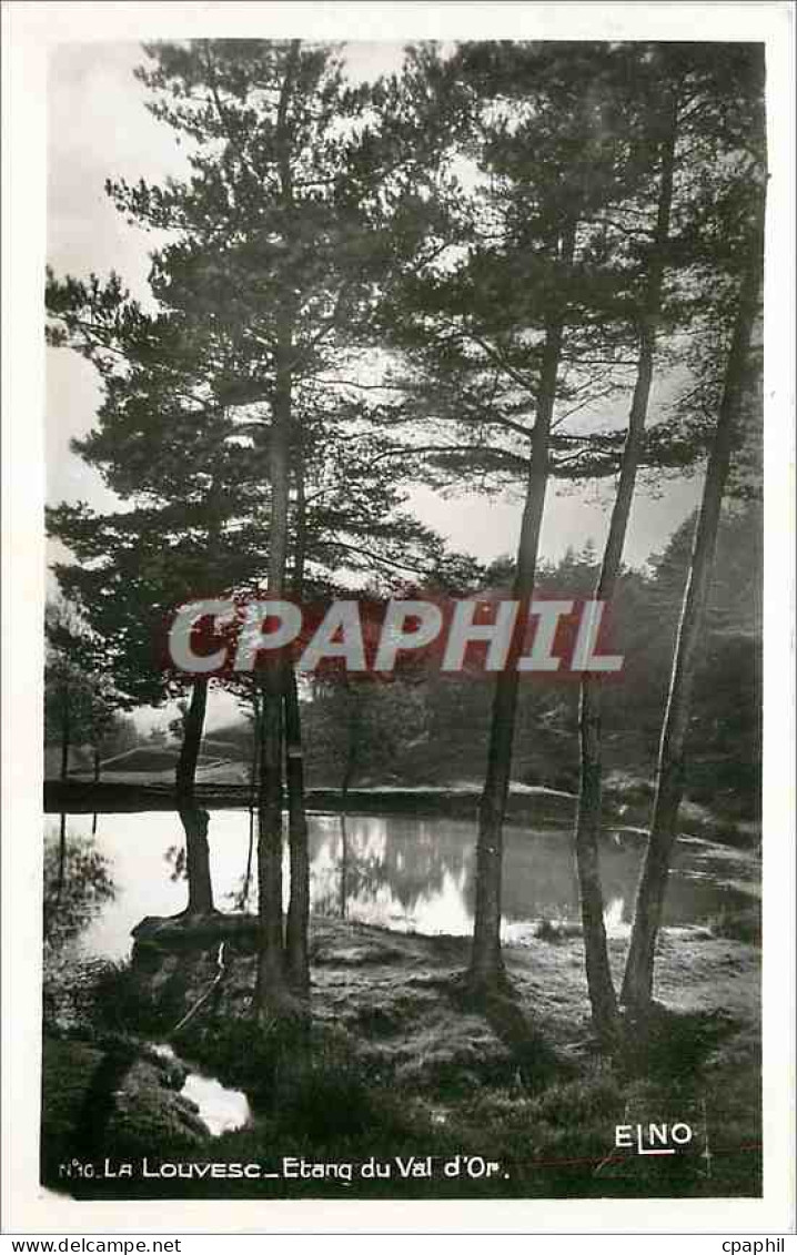 CPA La Louvesc Etang du Val d'Or