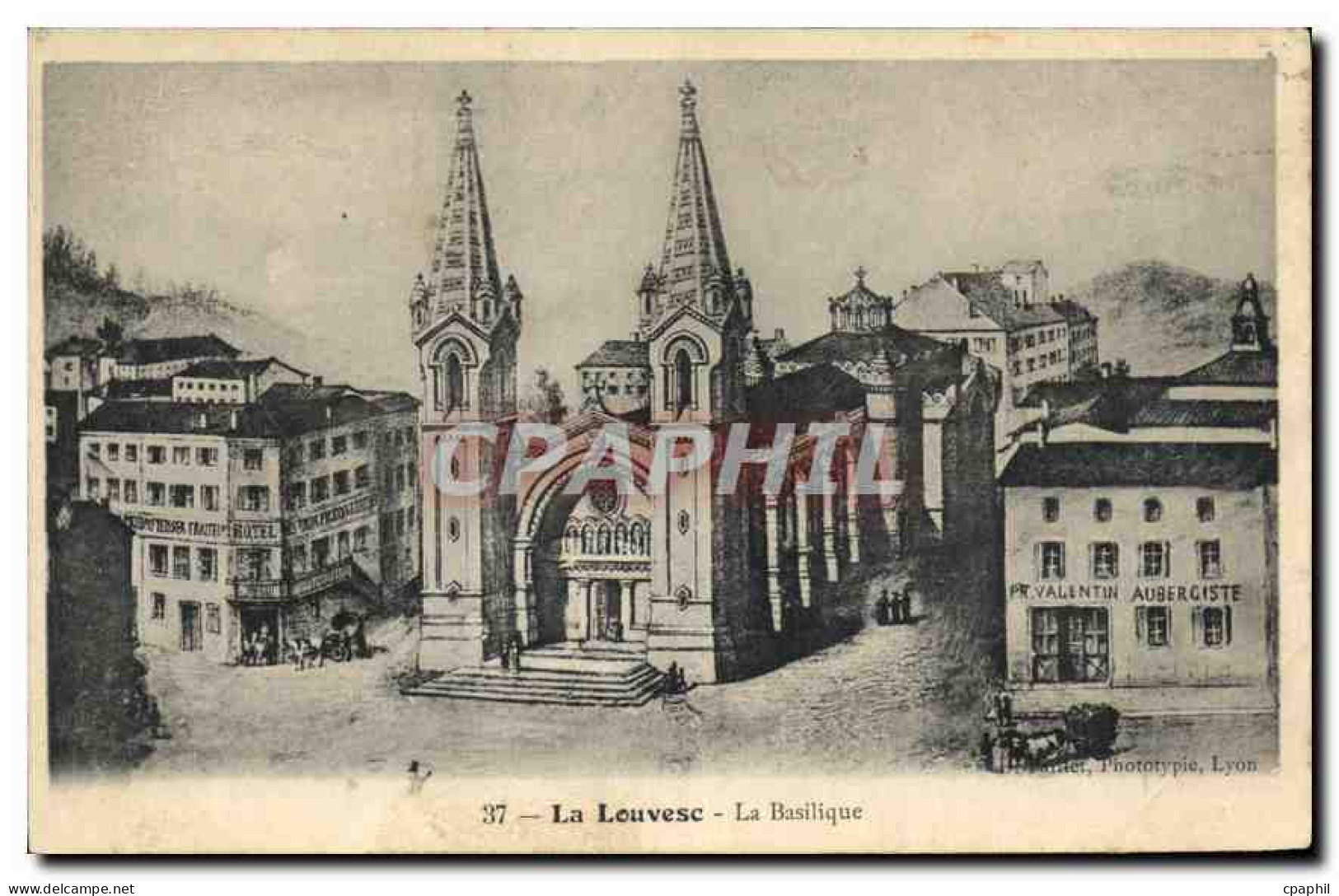 CPA La Louvesc La Basilique