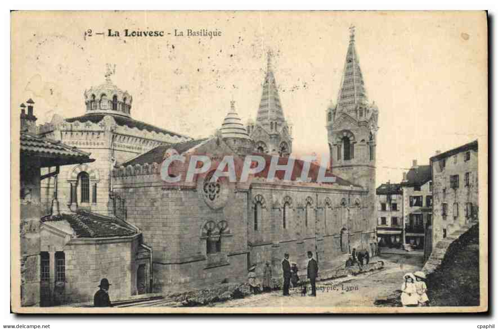 CPA La Louvesc La Basilique