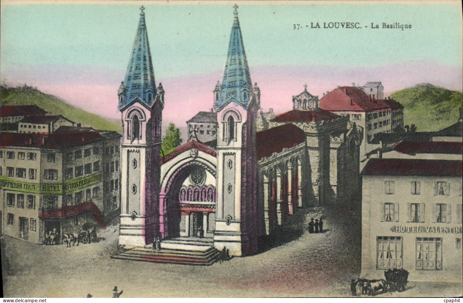 CPA La Louvesc La Basilique