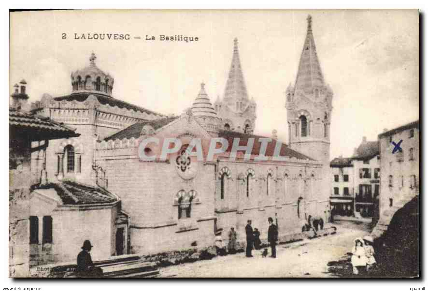 CPA La Louvesc La Basilique