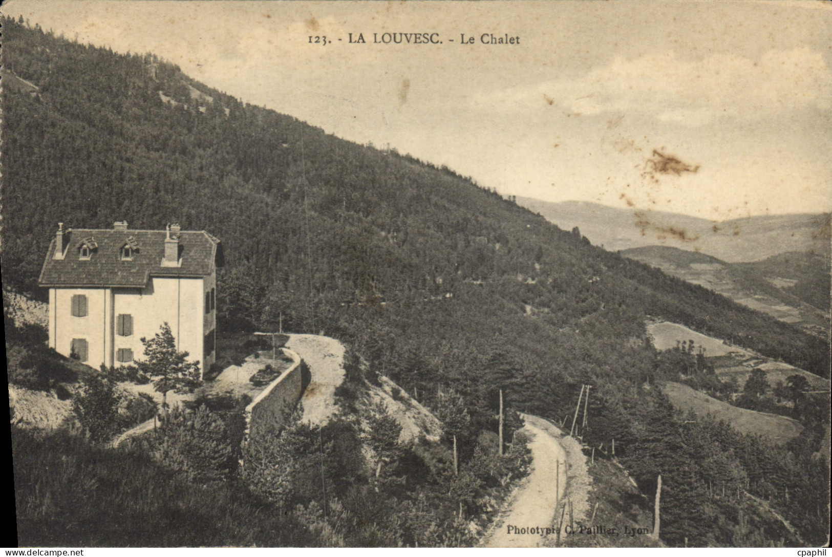 CPA La Louvesc Le Chalet