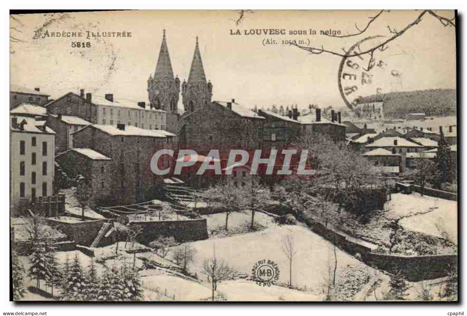 CPA La Louvesc sous la seige