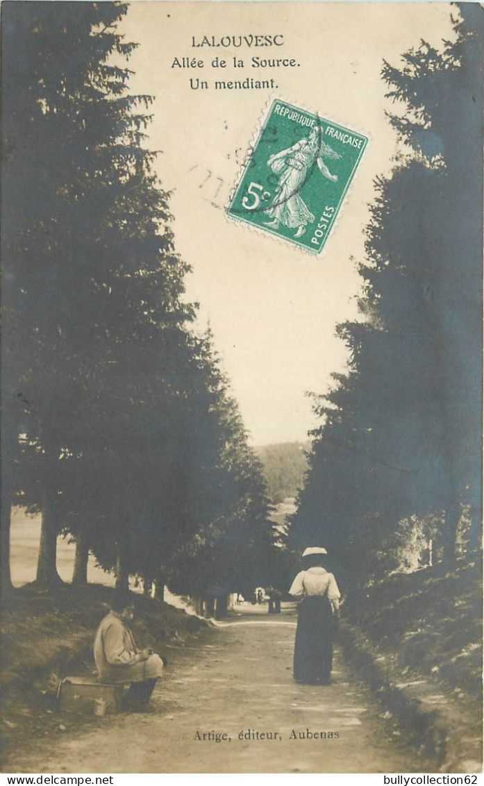 CPA La Louvesc - style carte photo   07/21