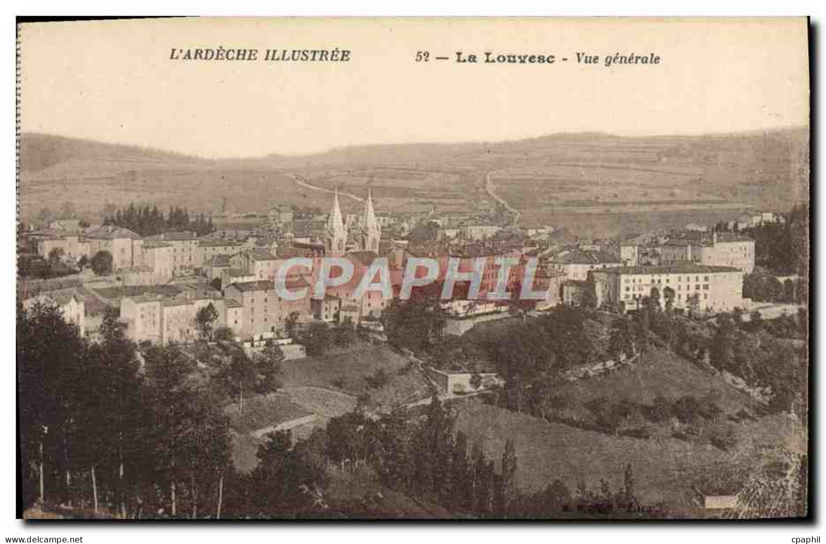 CPA La Louvesc Vue Generale