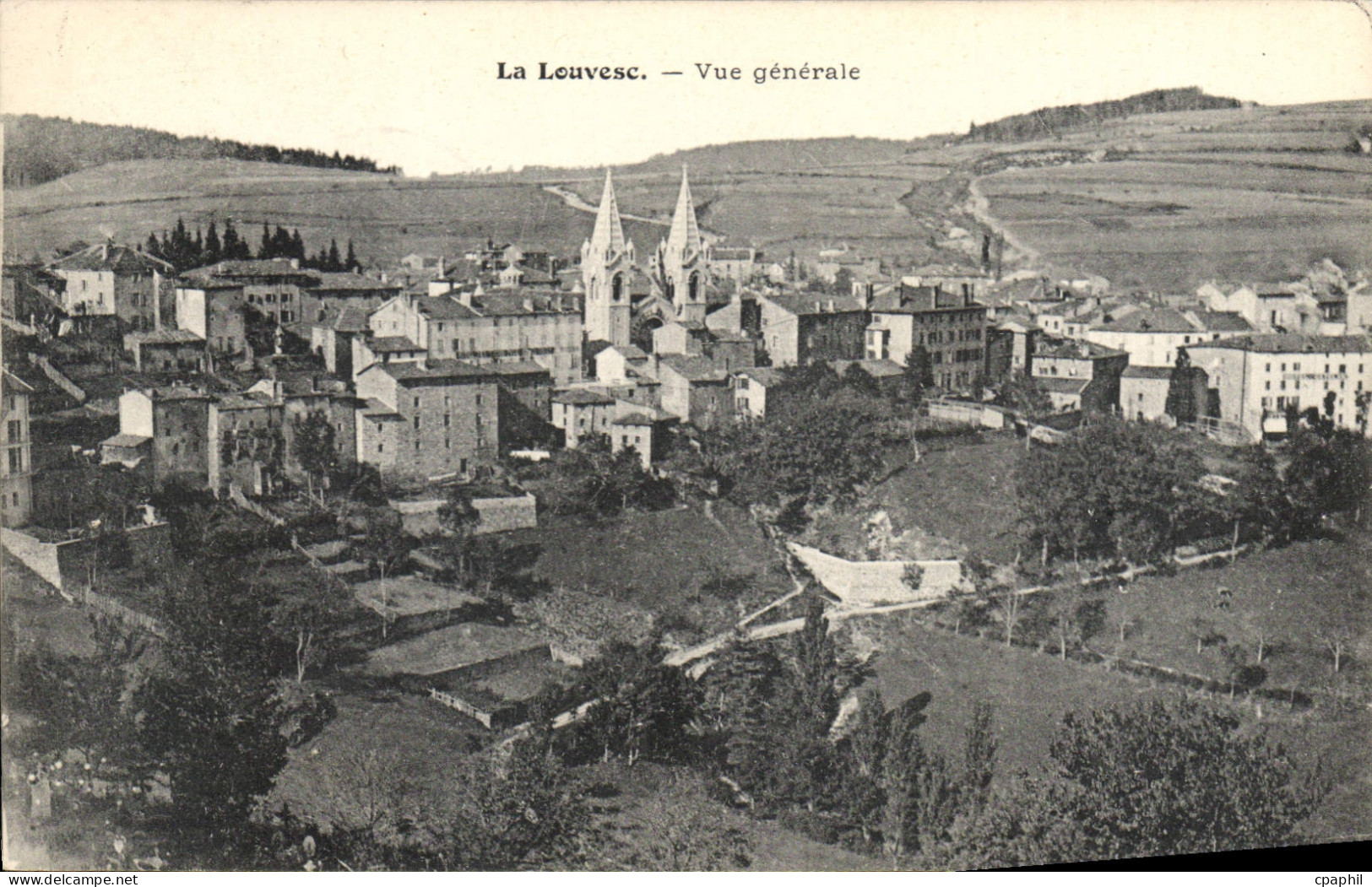 CPA La Louvesc Vue generale