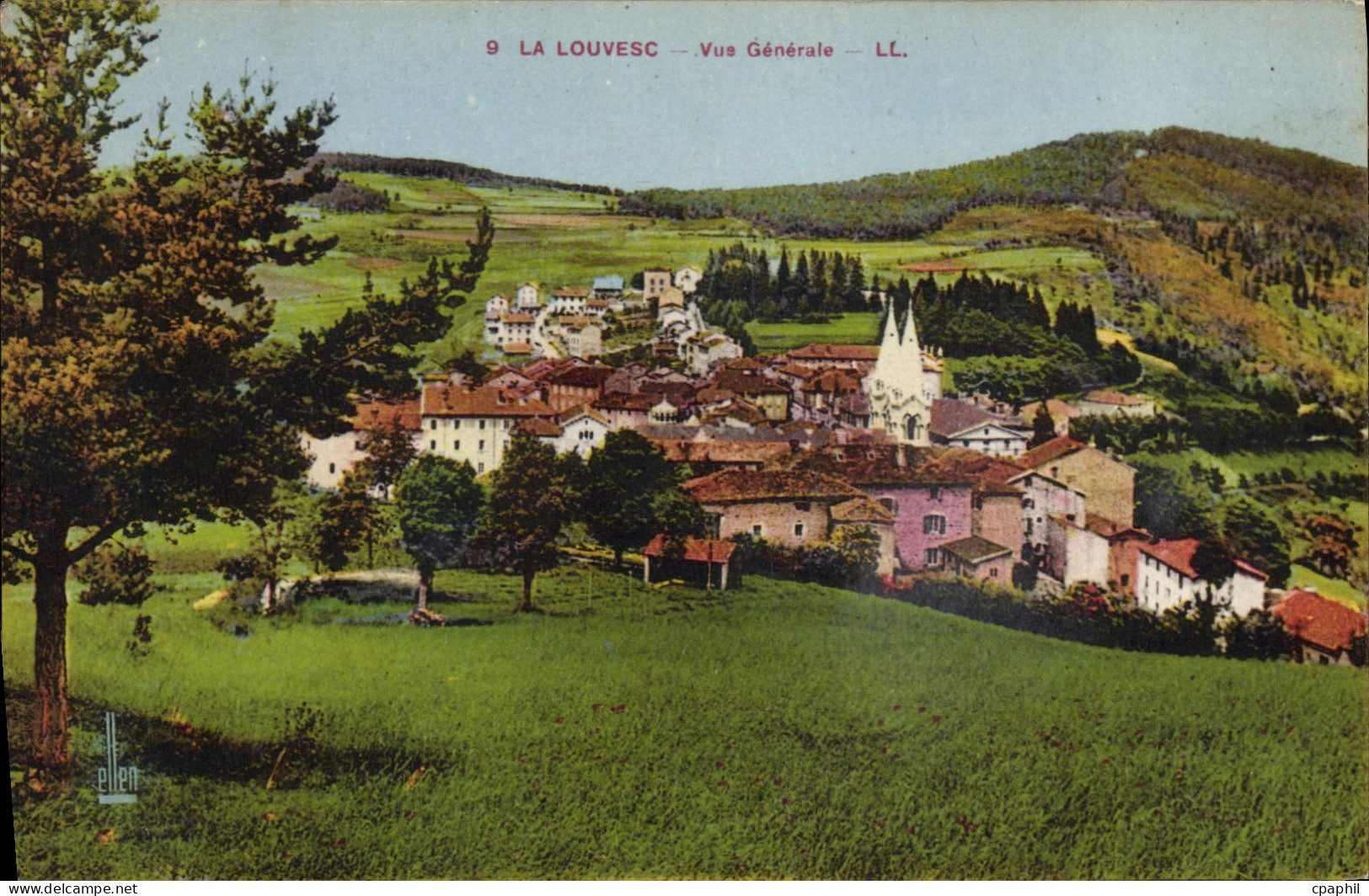 CPA La Louvesc vue Generale