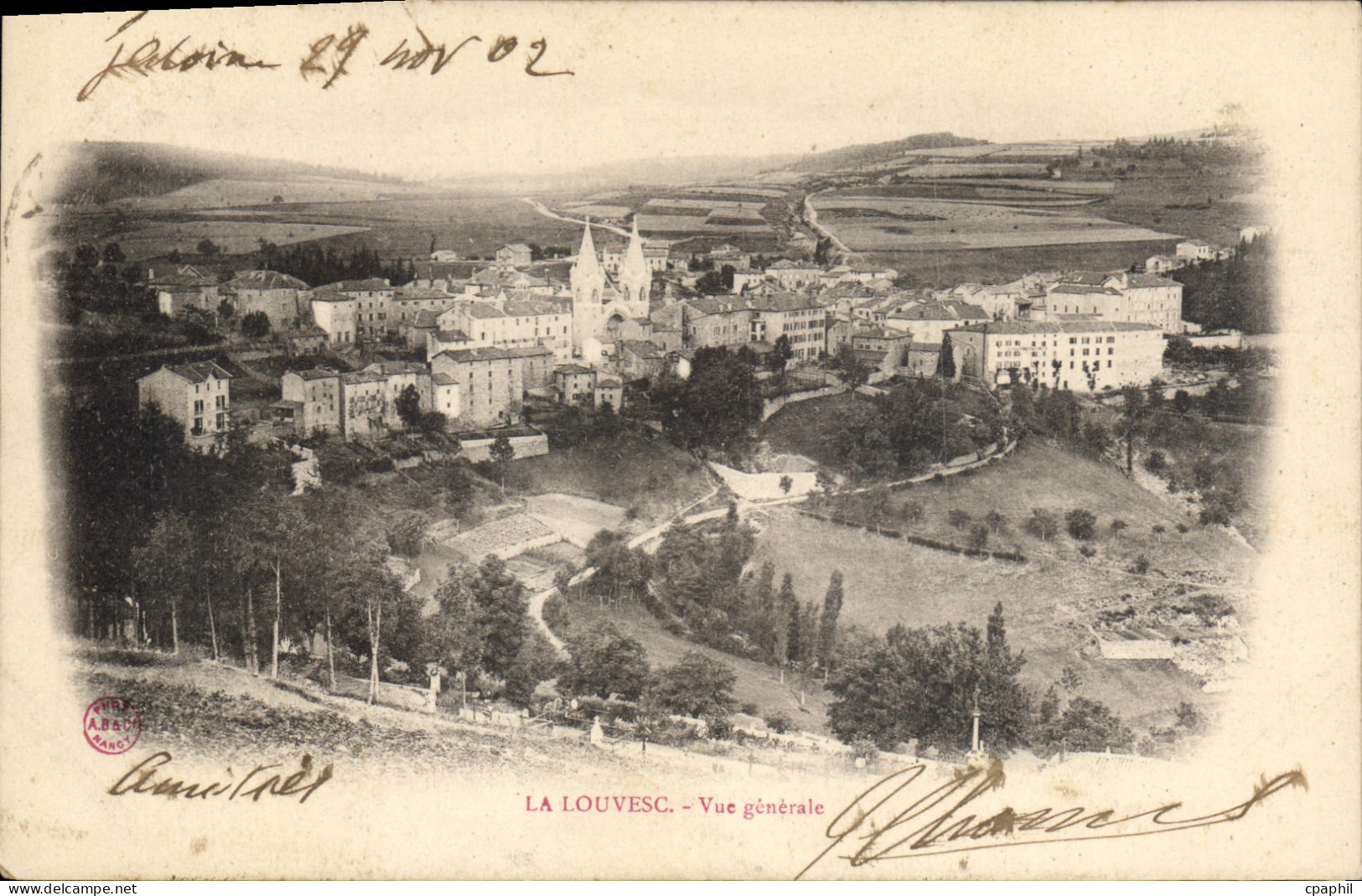 CPA La Louvesc vue generale