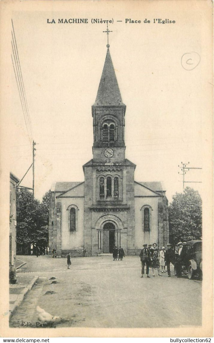 CPA La Machine 58/108