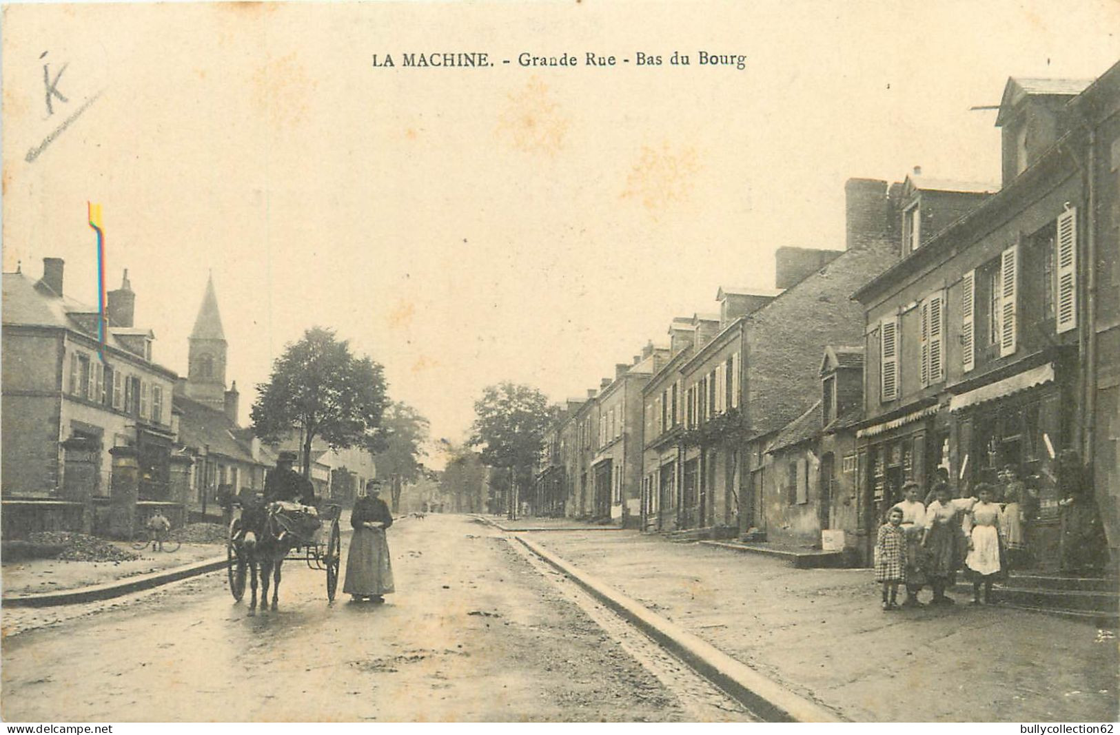 CPA La Machine 58/111