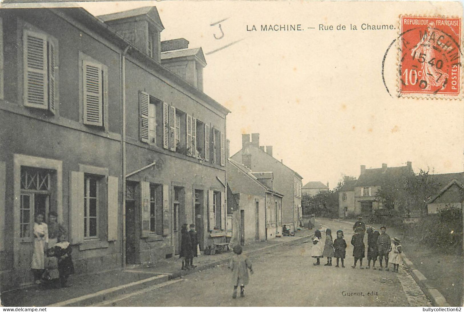 CPA La Machine 58/114