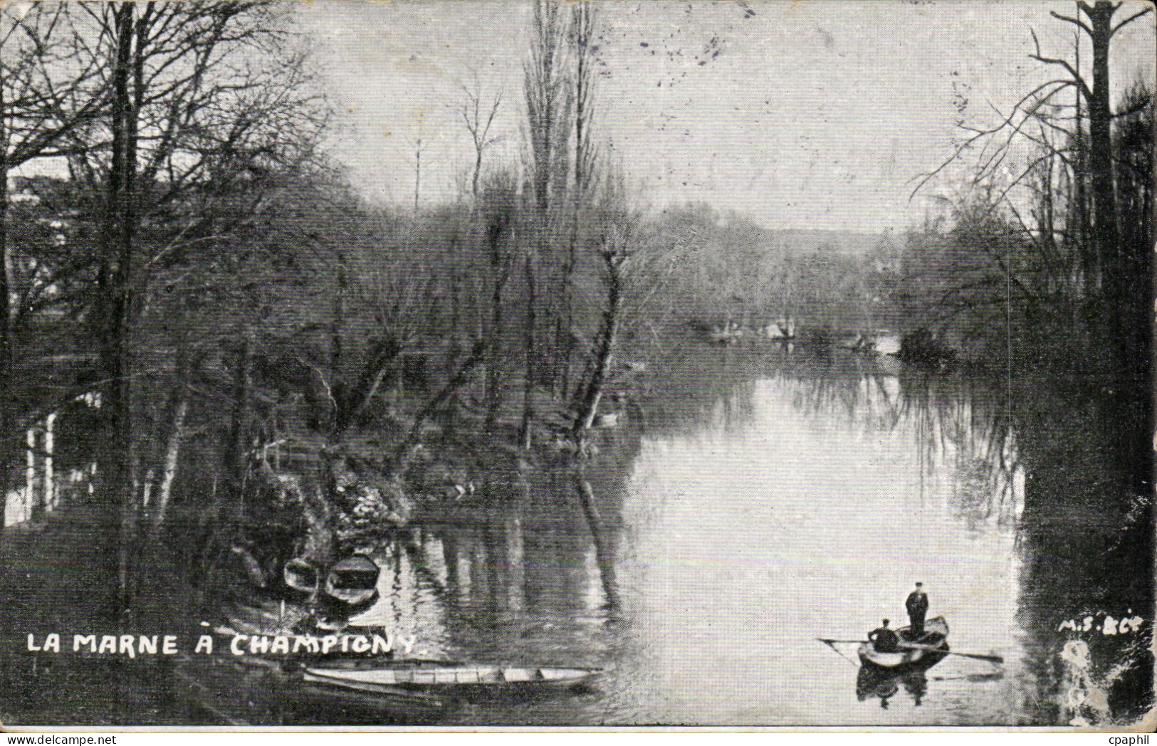 CPA La Marne a Champigny