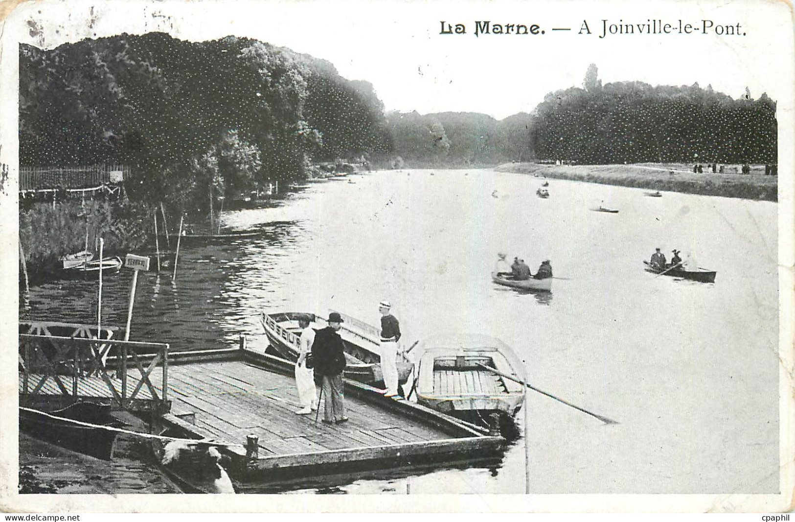 CPA La Marne A Joinville le Pont
