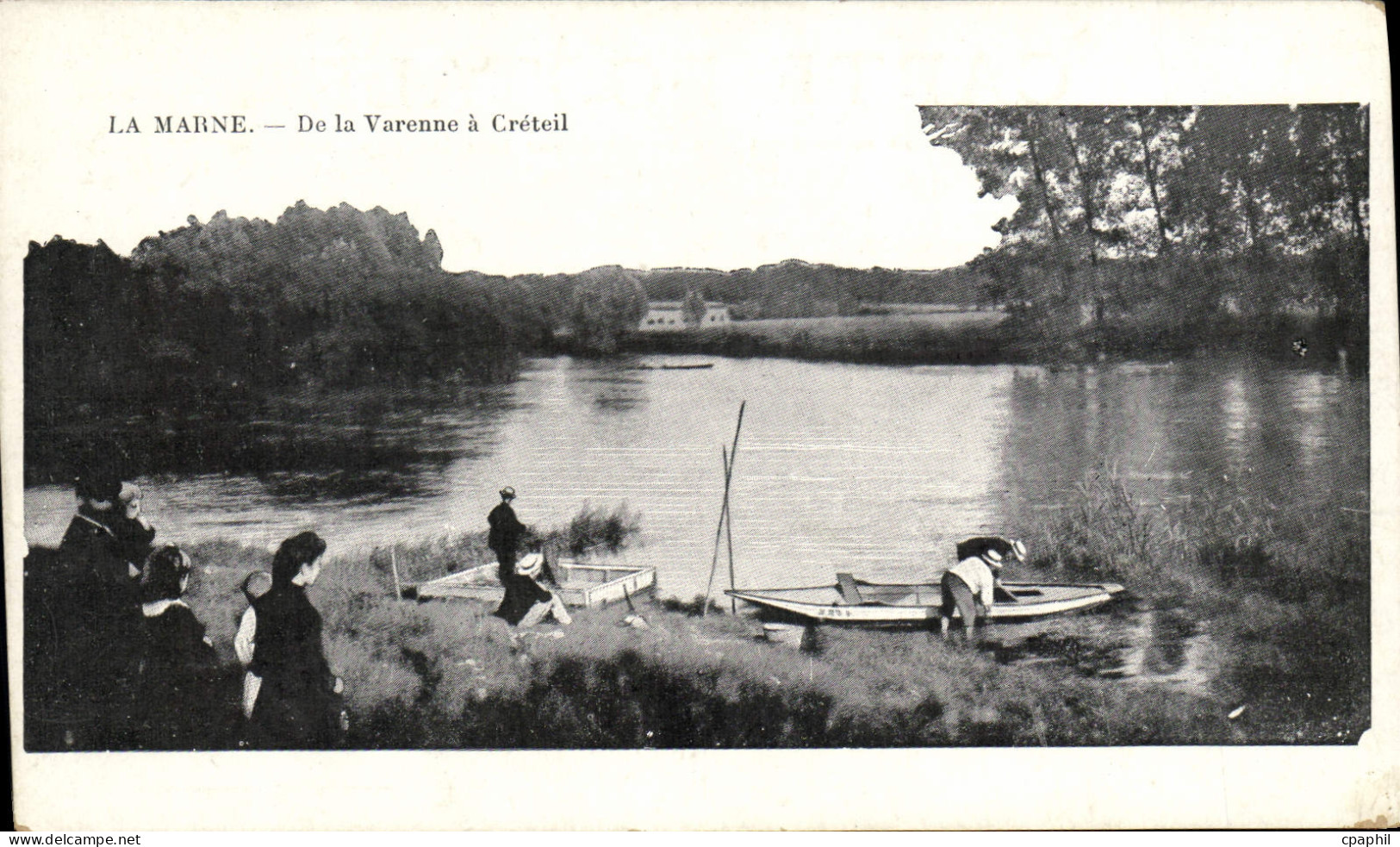 CPA La Marne De la Varenne a Creteil