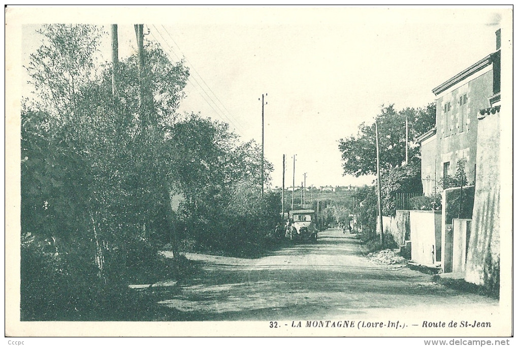 CPA La Montagne Route de St-Jean