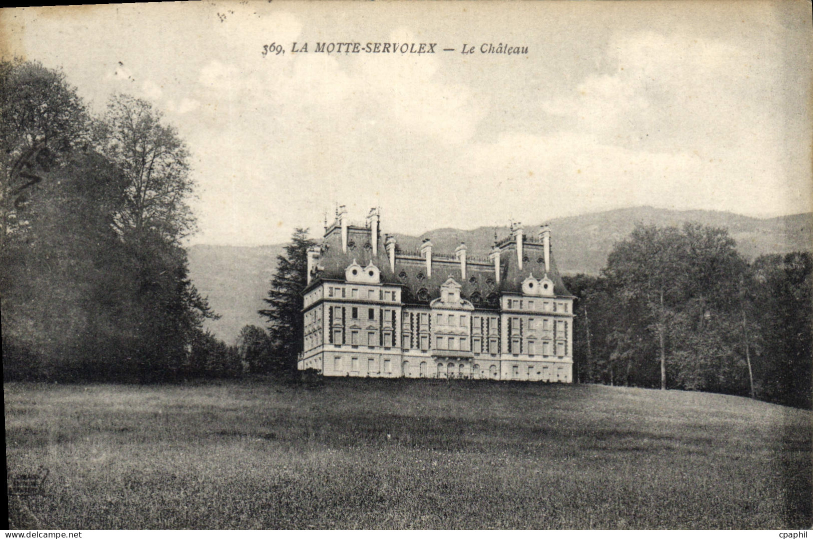 CPA La Motte Servolex Le Château