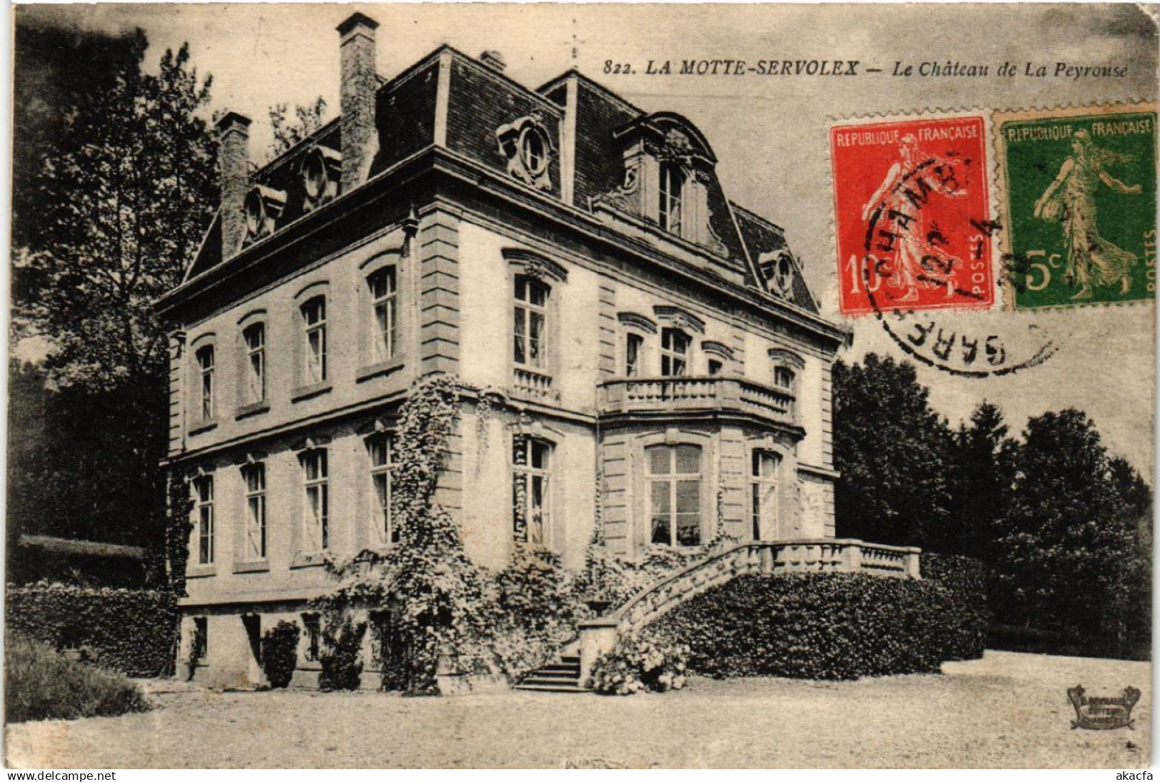 CPA La MOTTE-SERVOLEX - Le Chateau de La Peyrouse (438472)