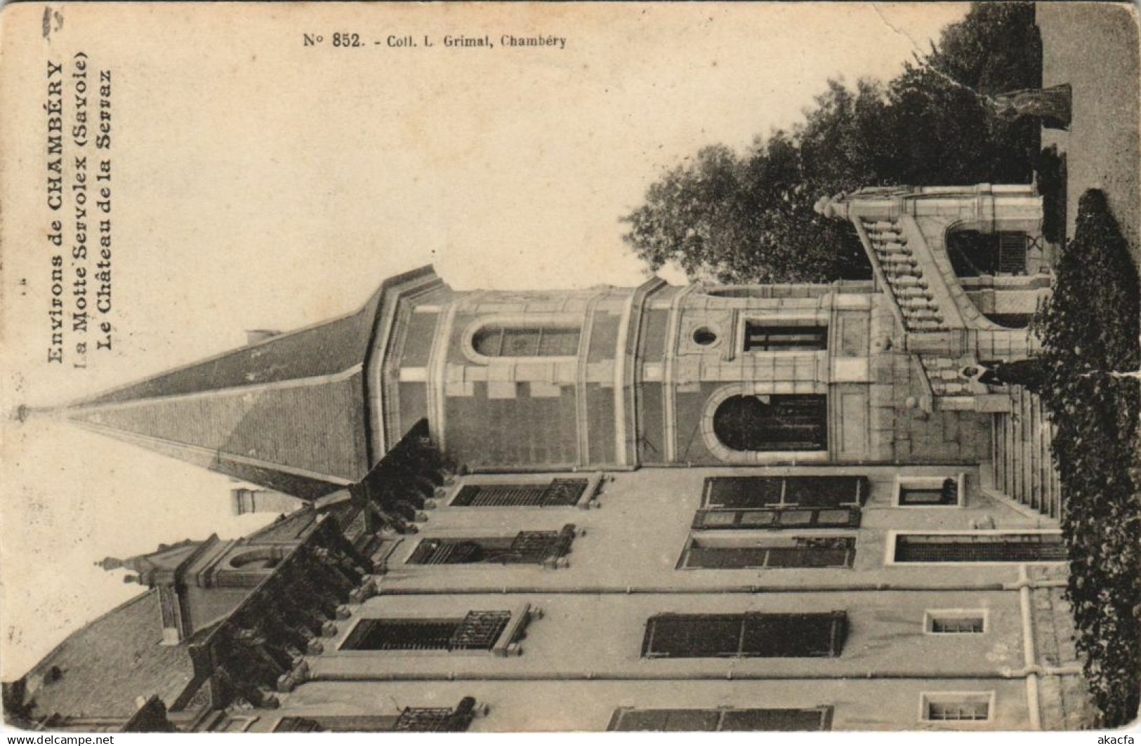 CPA LA MOTTE-SERVOLEX Le Chateau de la Serraz (1195178)