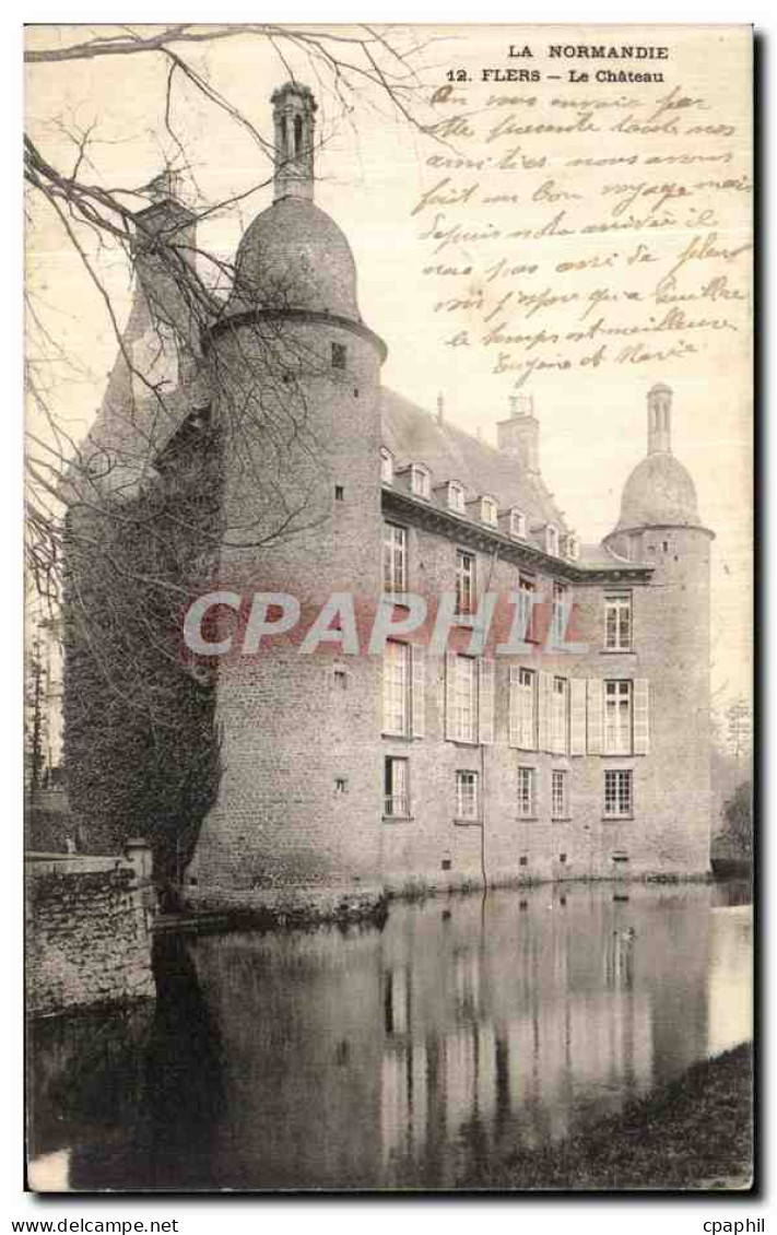 CPA La Normandie Flers Le Chateau
