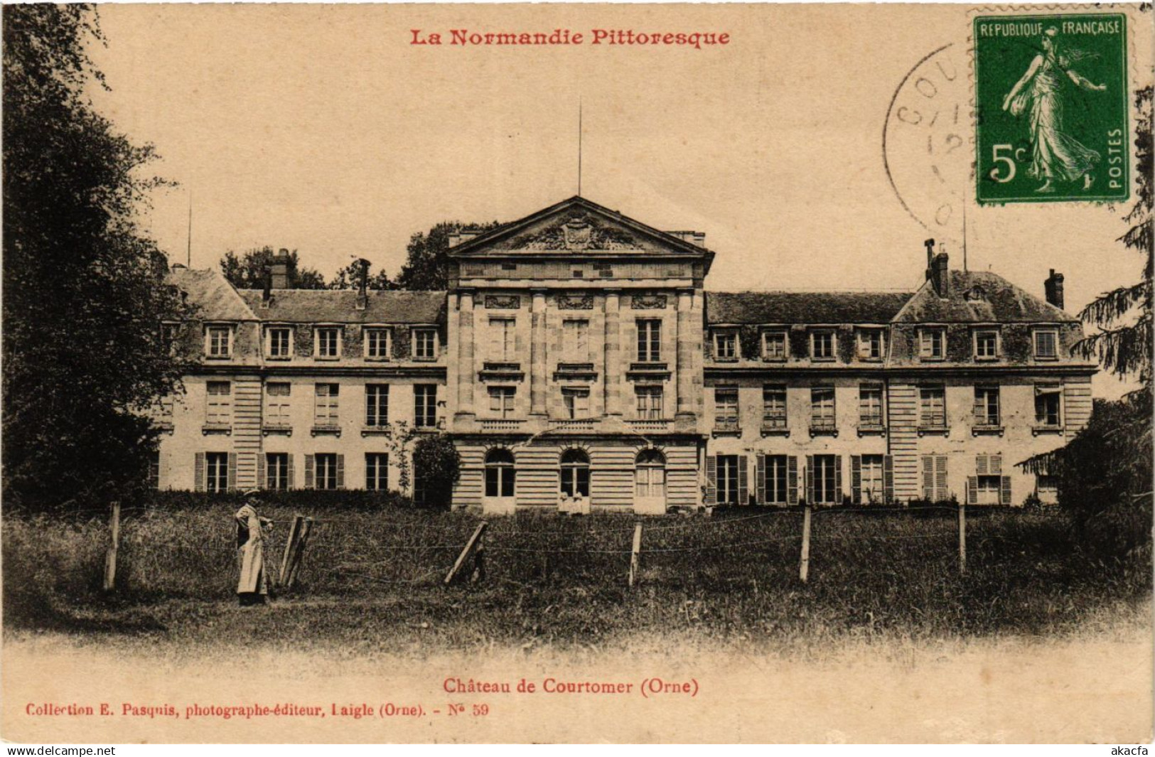 CPA La Normandie Pittoresque - Chateau de Courtomer (435666)
