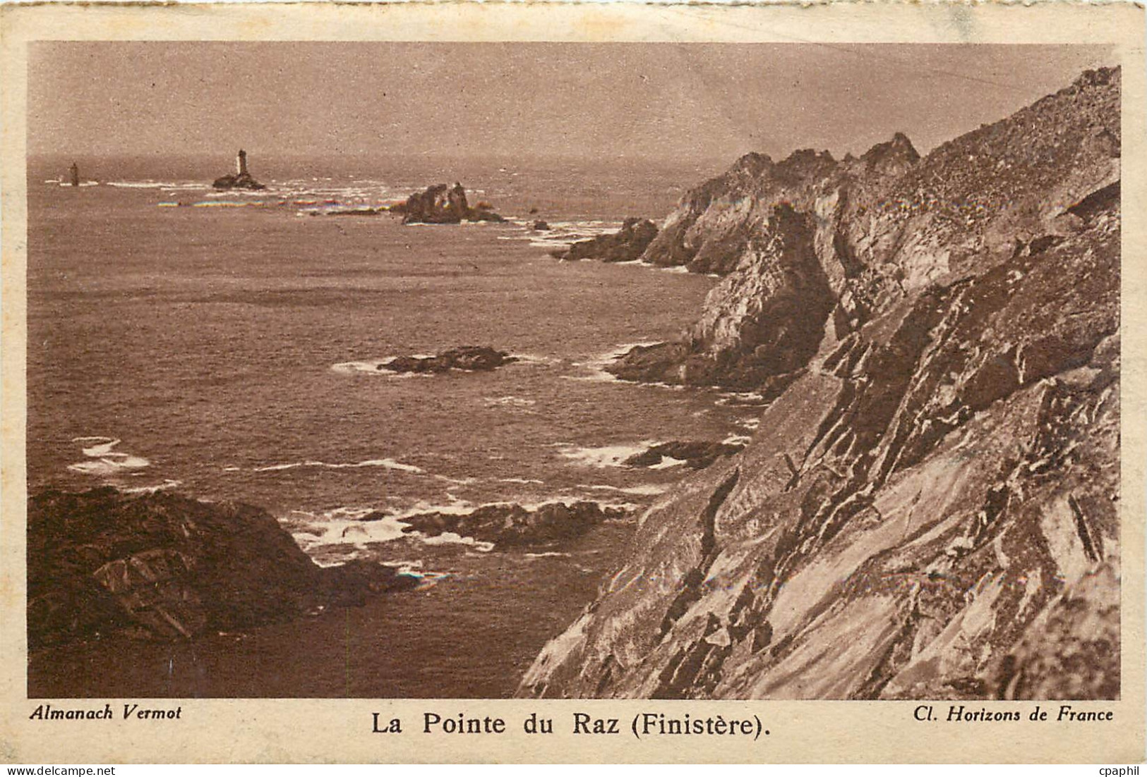 CPA La pointe du Raz Finistere