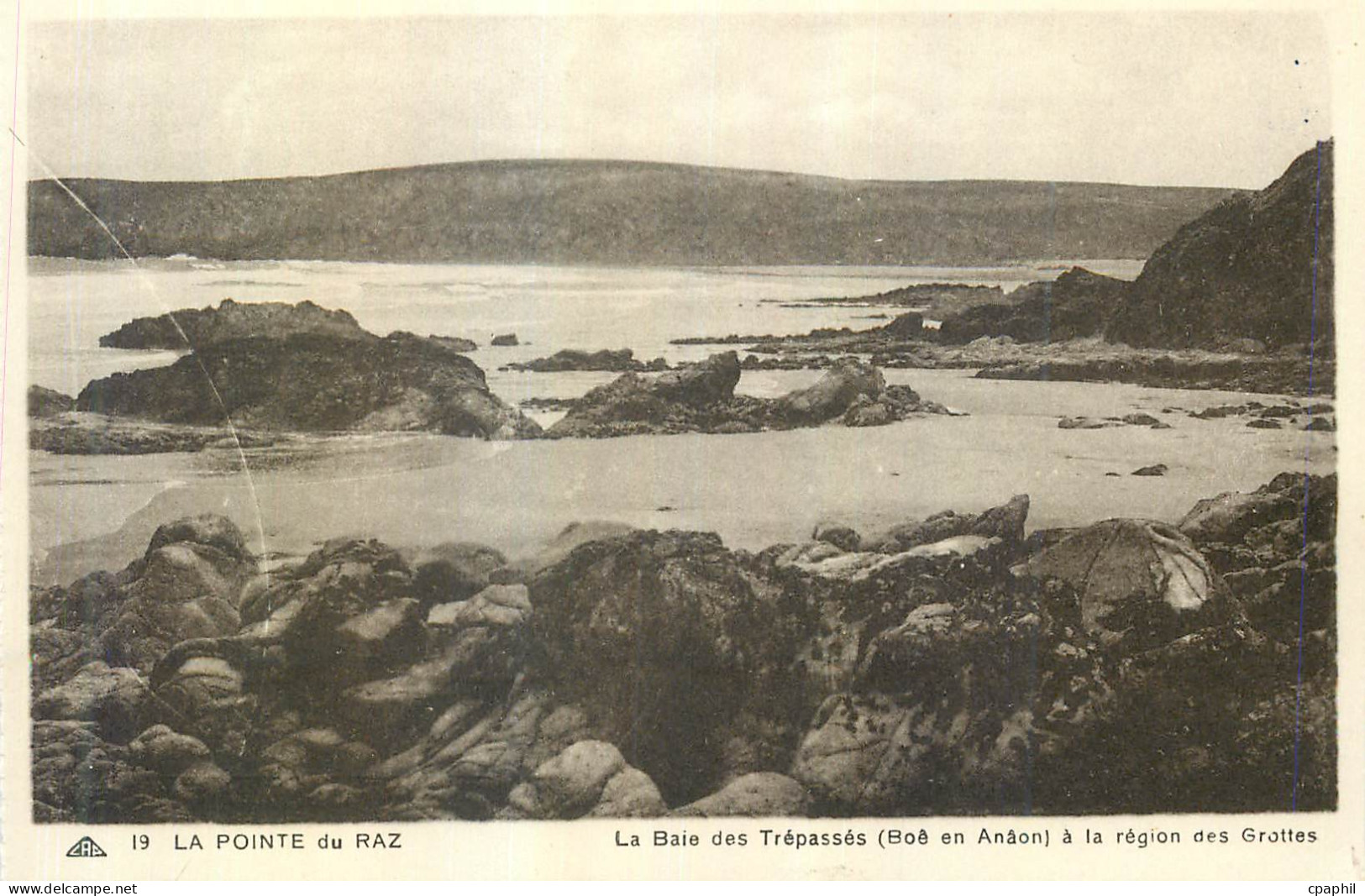CPA La Pointe du Raz La Baie des Trepasses