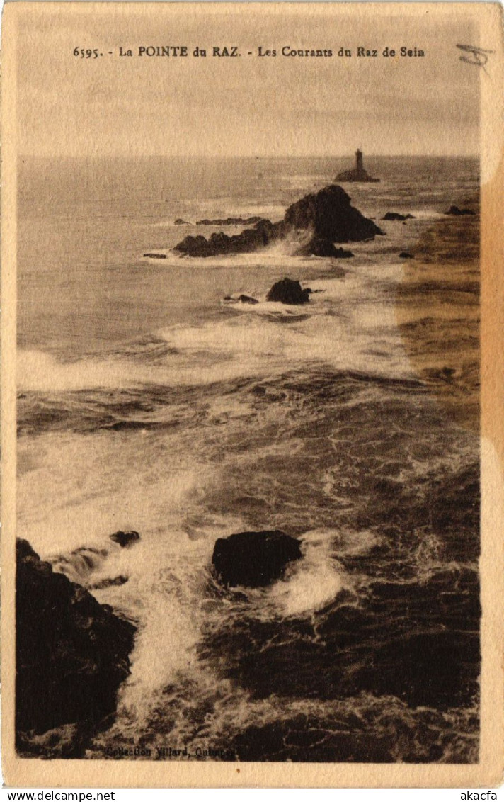 CPA La Pointe du RAZ - Les Courants du RAZ de Seis (458272)