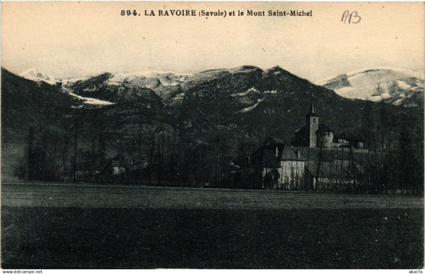 CPA La Ravoire et le Mont St-MICHEL (438972)