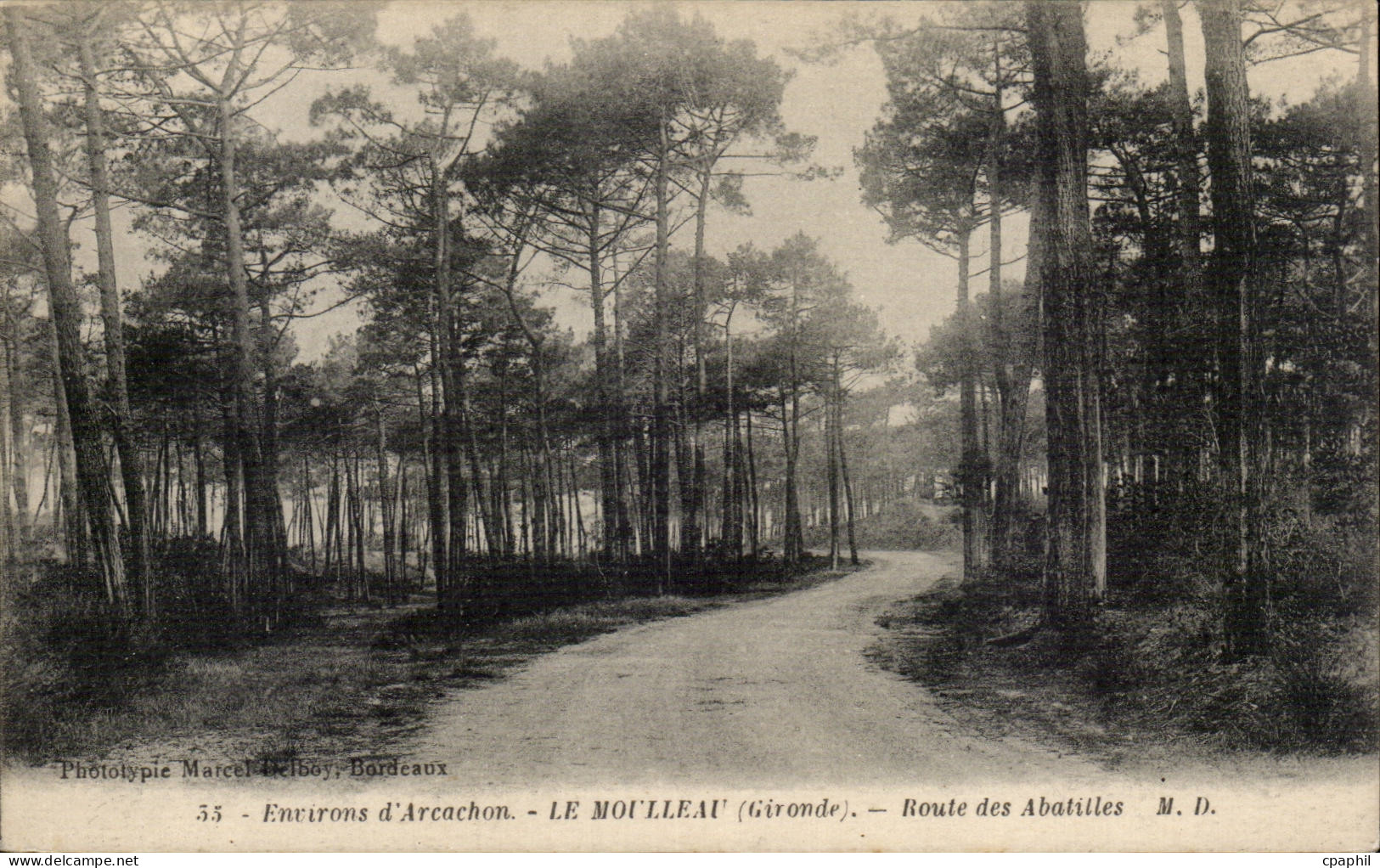 CPA La Reole Le Moulleau Route des Abatilles