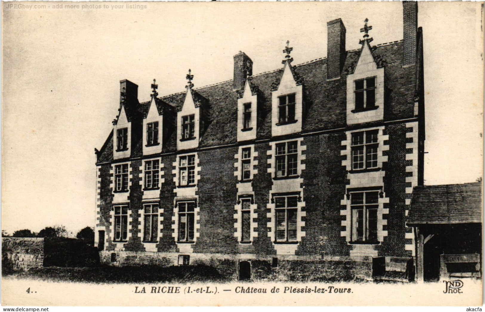 CPA La Riche Chateau de Plessis lez Tours (1472385)
