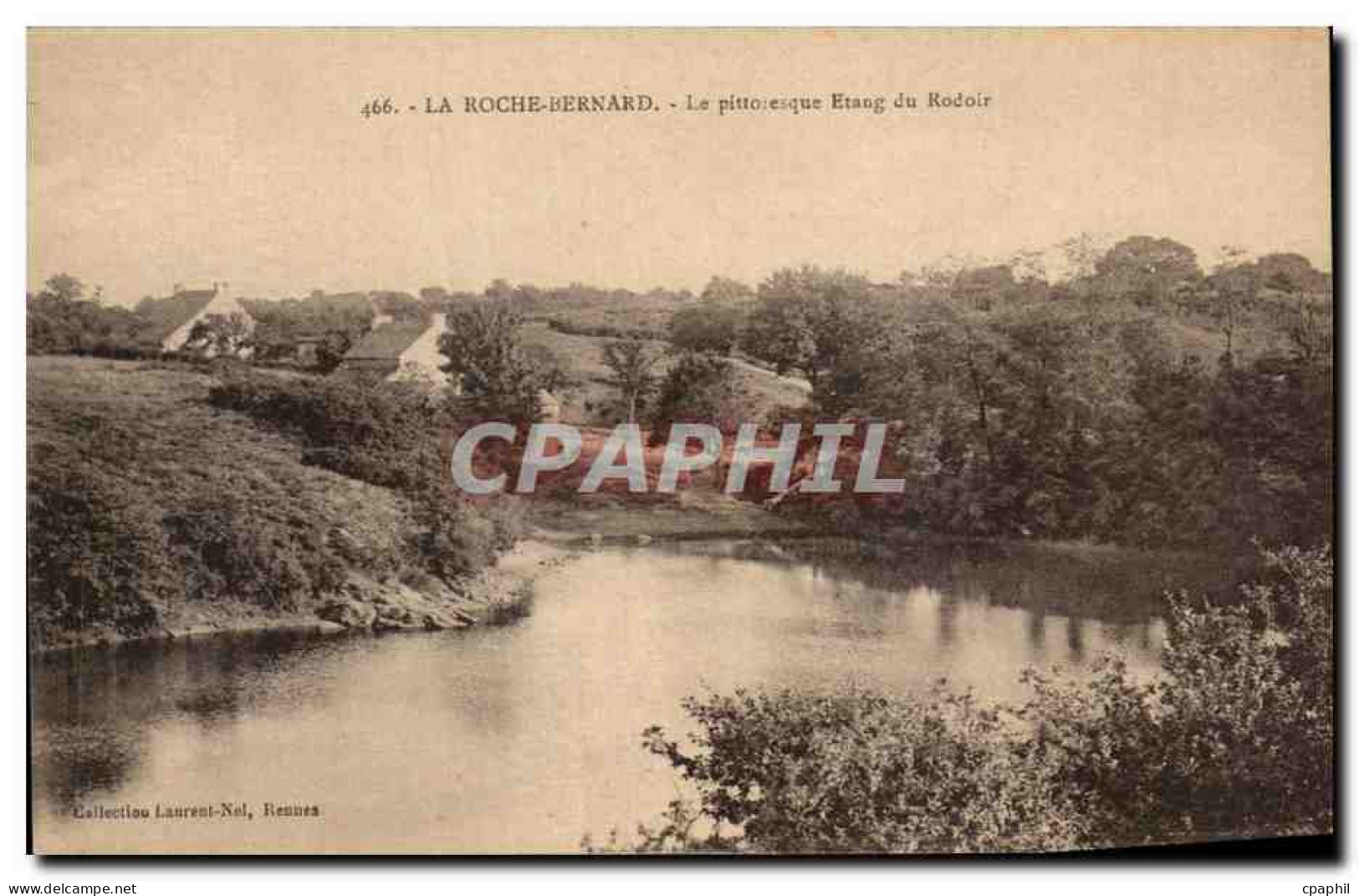 CPA La Roche Bernard Etang du Rodoir
