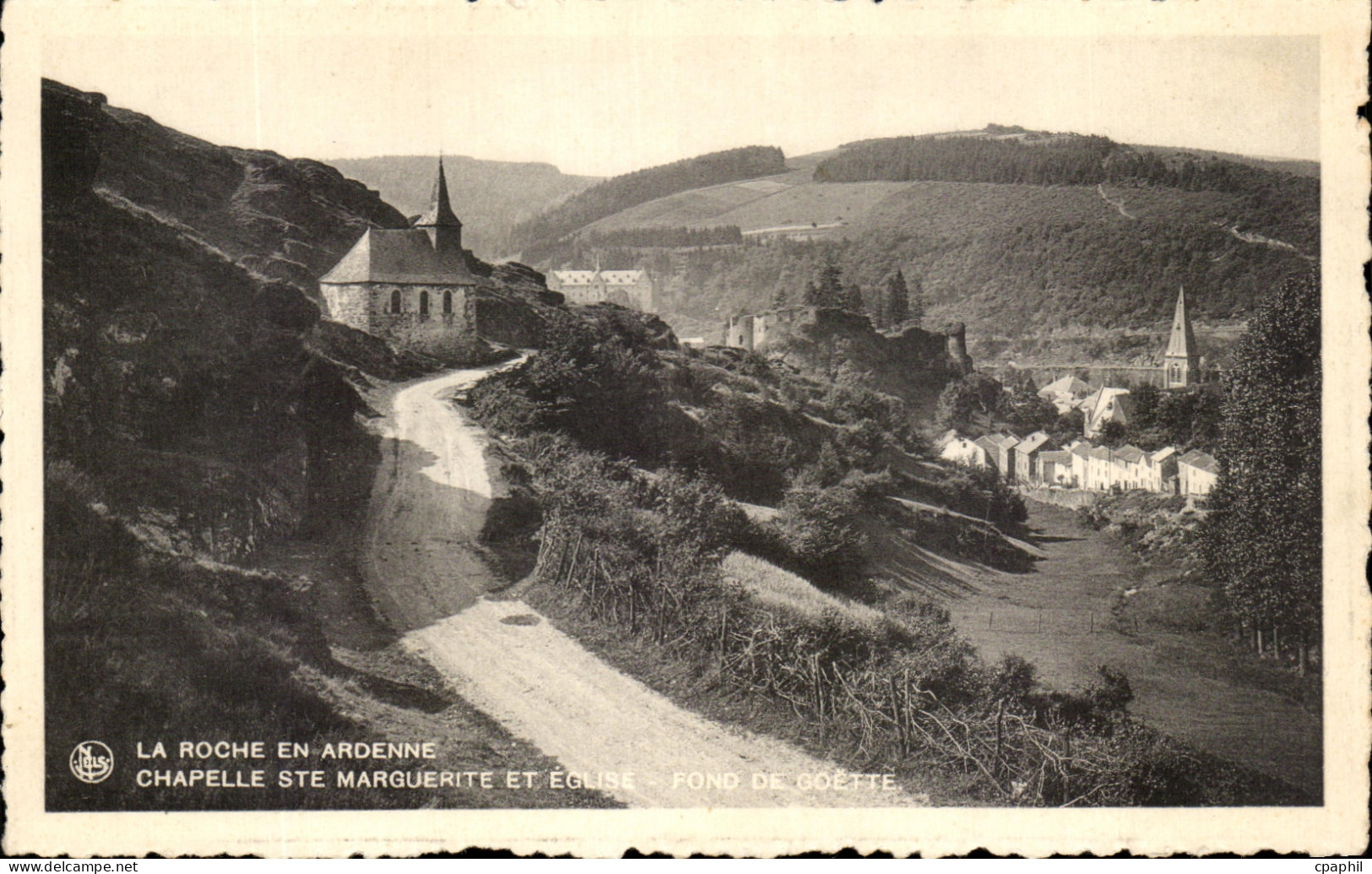 CPA La Roche En Ardenne Chapelle Ste Marguerite Et Eglise Fond De Coette