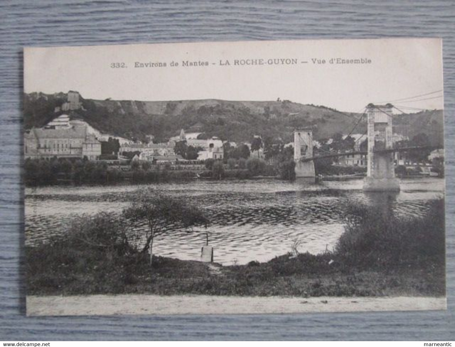 cpa la Roche Guyon(95)vue d'ensemble