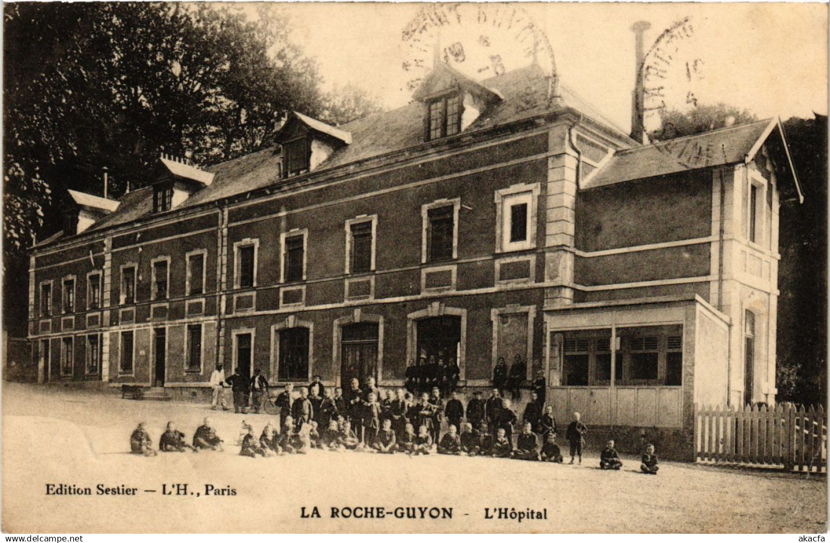 CPA La ROCHE-GUYON - L'Hopital (350220)