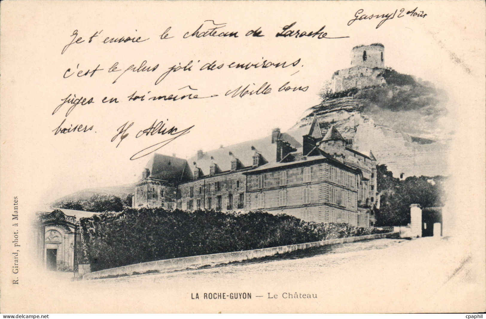 CPA La Roche Guyon Le Château