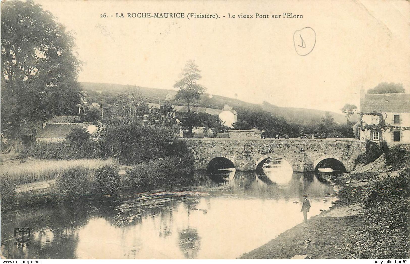 CPA La Roche-Maurice  29/80