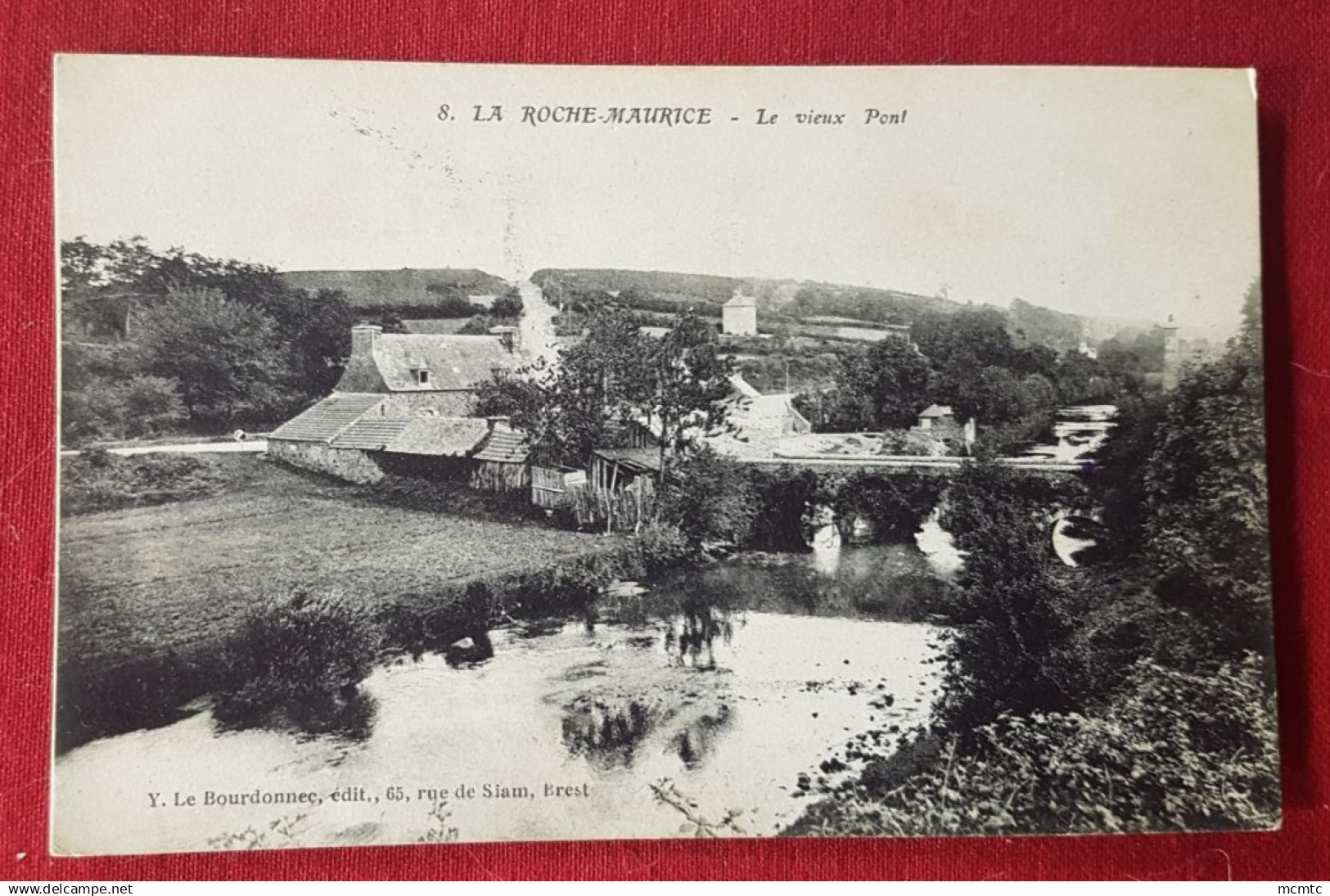 CPA -  La Roche-Maurice - Le Vieux Pont