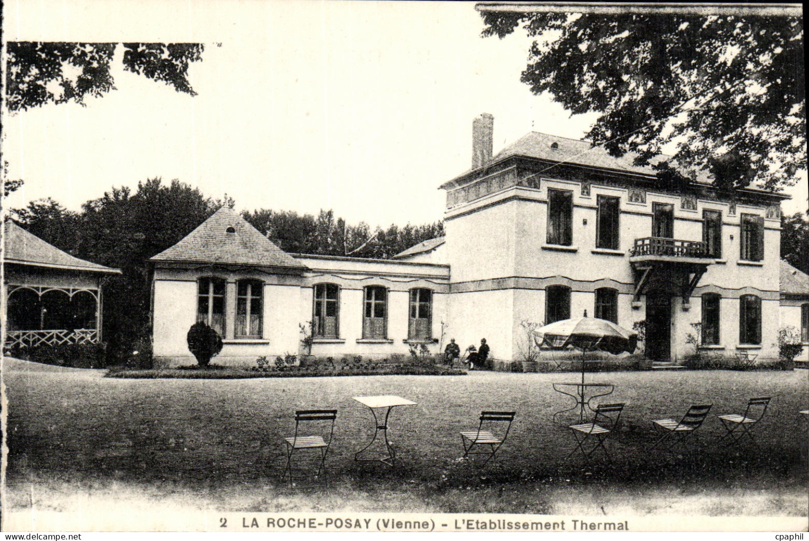CPA La Roche Posay L Etabilssement Thermal