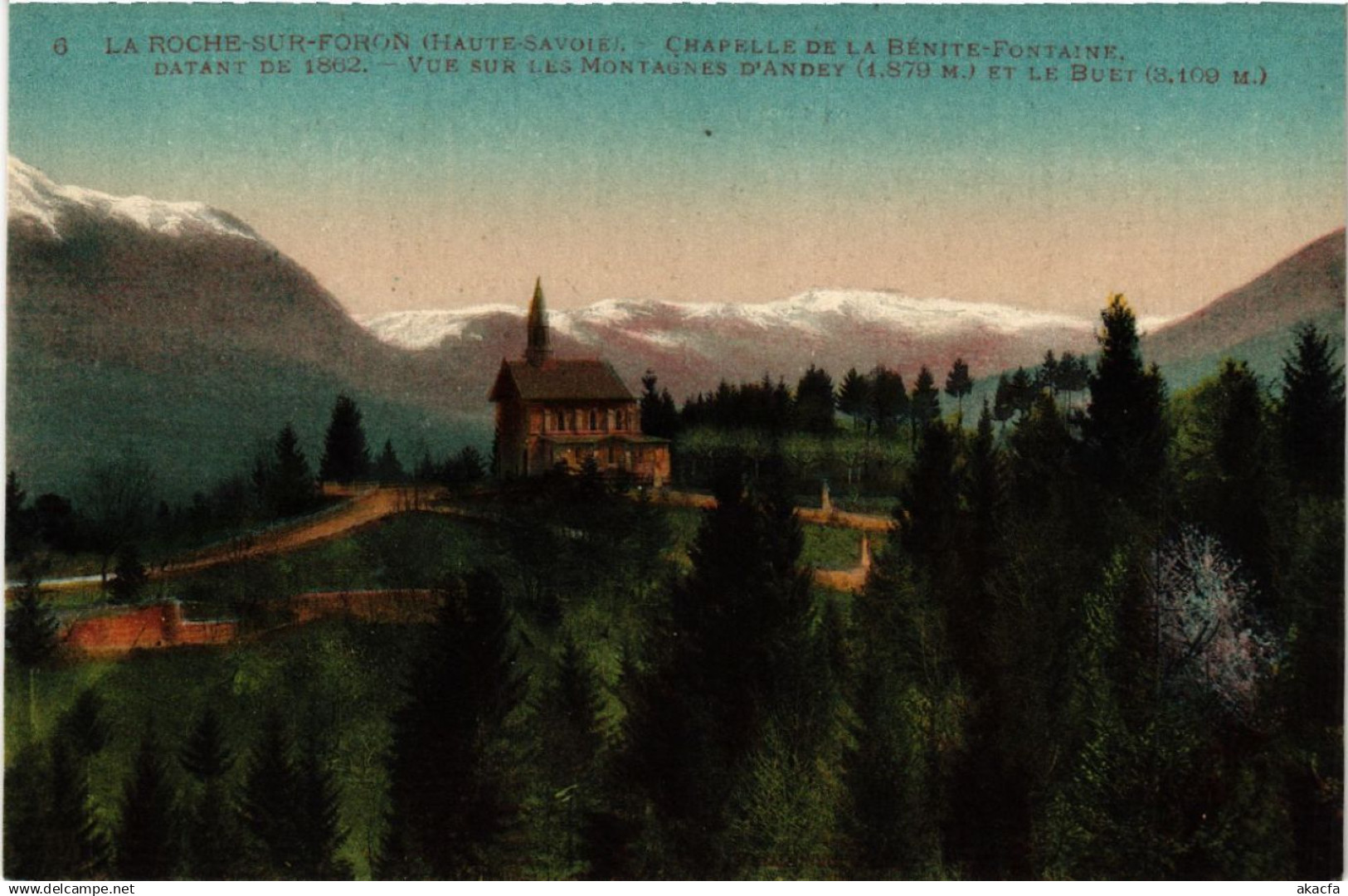 CPA La ROCHE-sur-FORON - Chapelle de la Benite-Fontaine (439915)