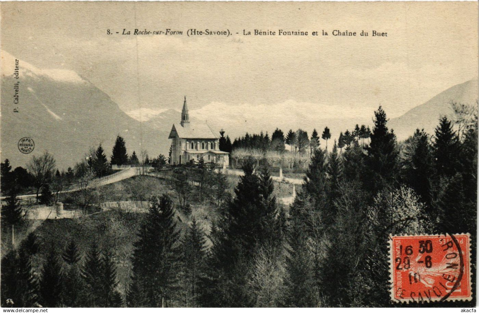 CPA La ROCHE-sur-FORON - La Benite Fontaine et la Chaine (352262)