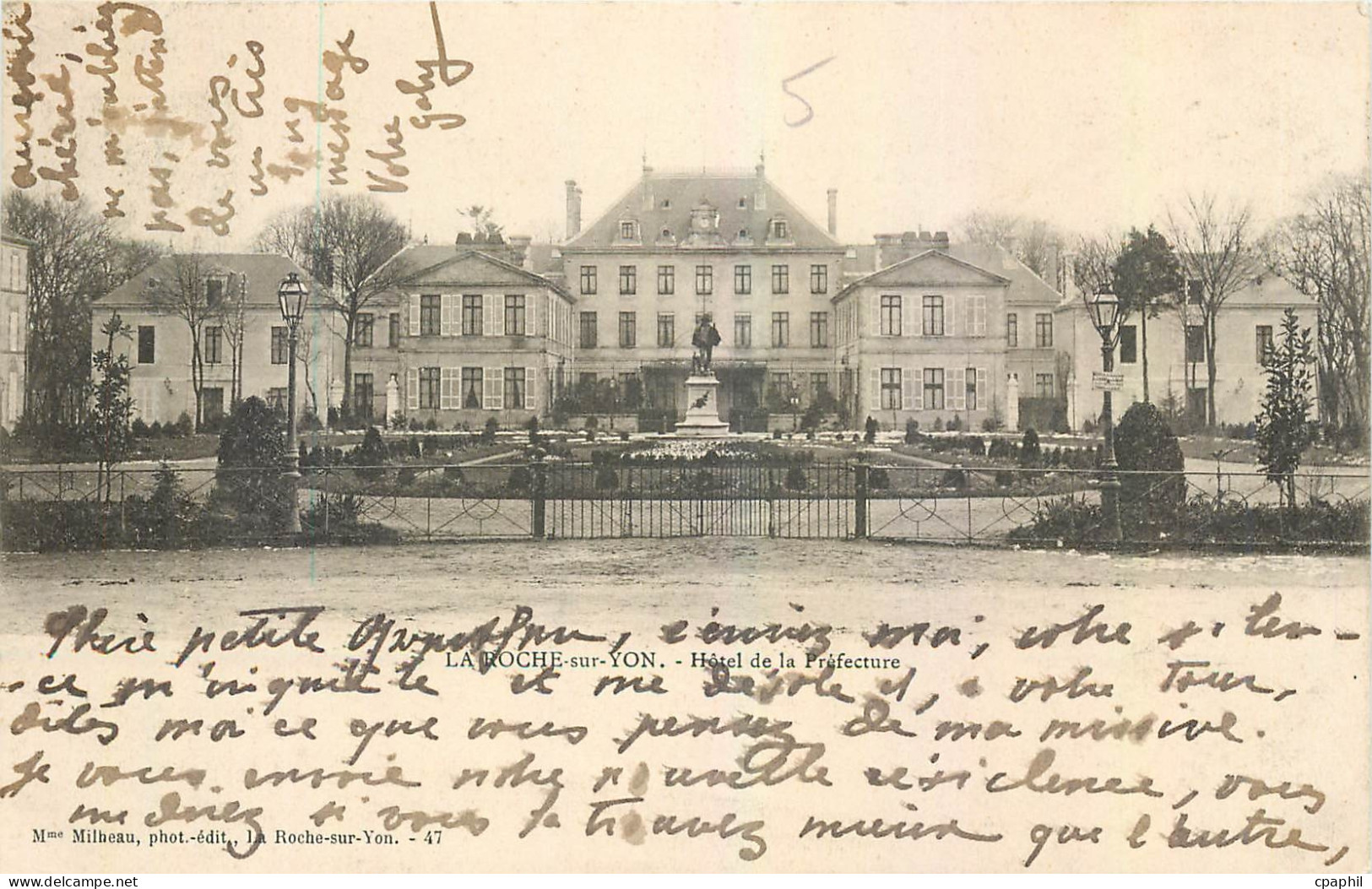 CPA La Roche sur Yon Hotel de la Prefecture