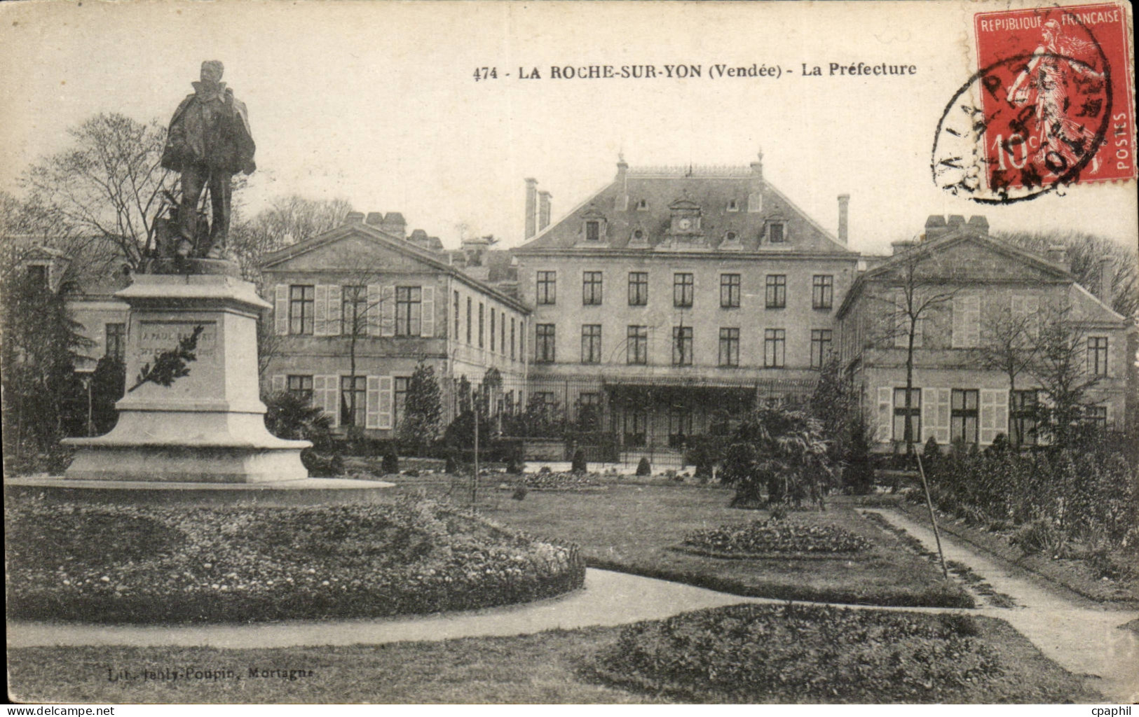 CPA la Roche sur Yon La Prefecture