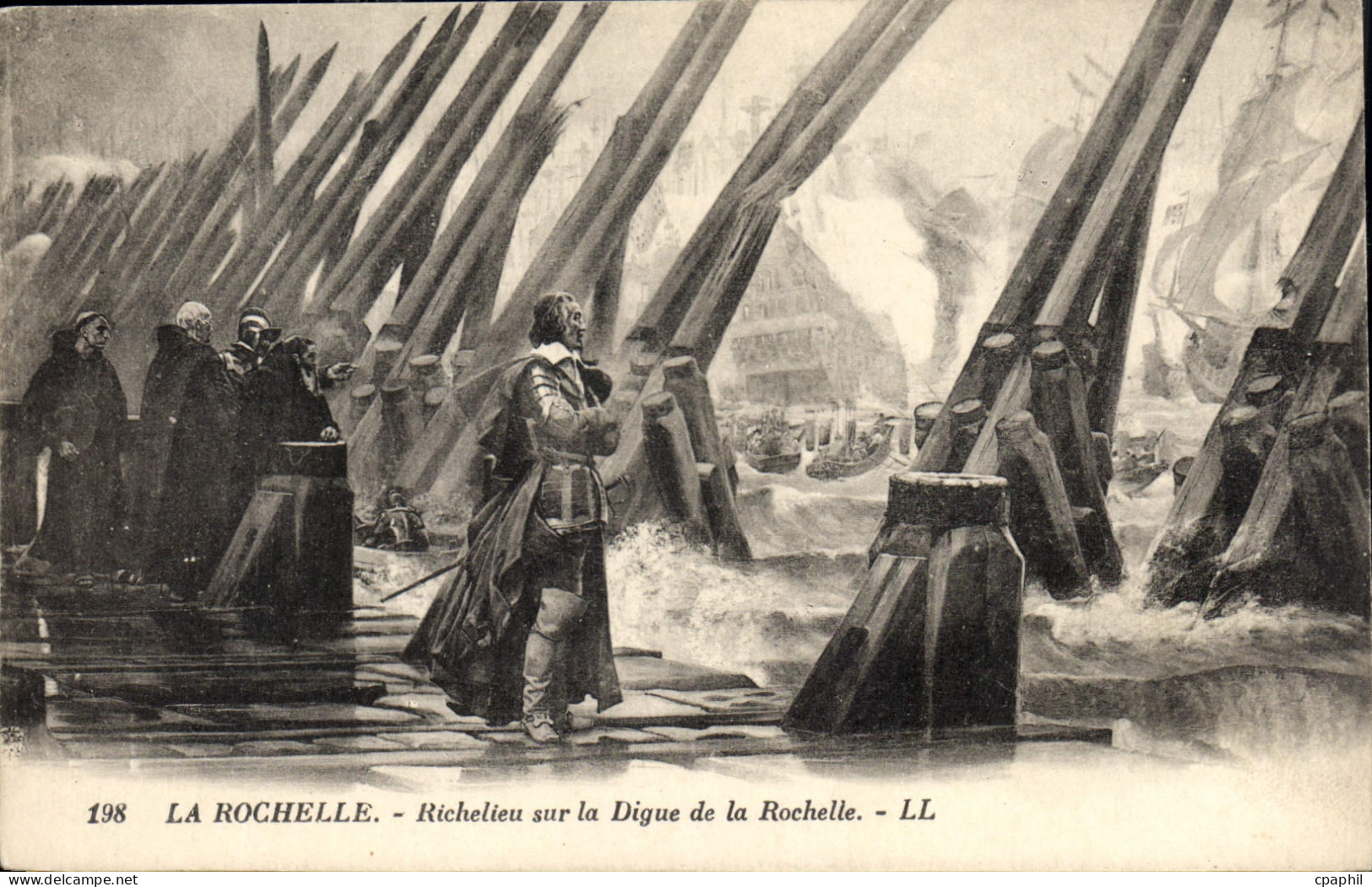 CPA La Rochelle Richelieu sur la Digue de la Rochelle