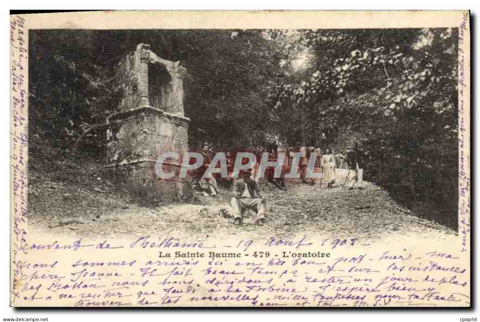 CPA La Sainte Baume L'Oratoire