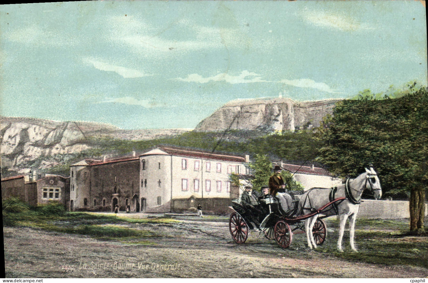 CPA La Sainte Baume Vue generale