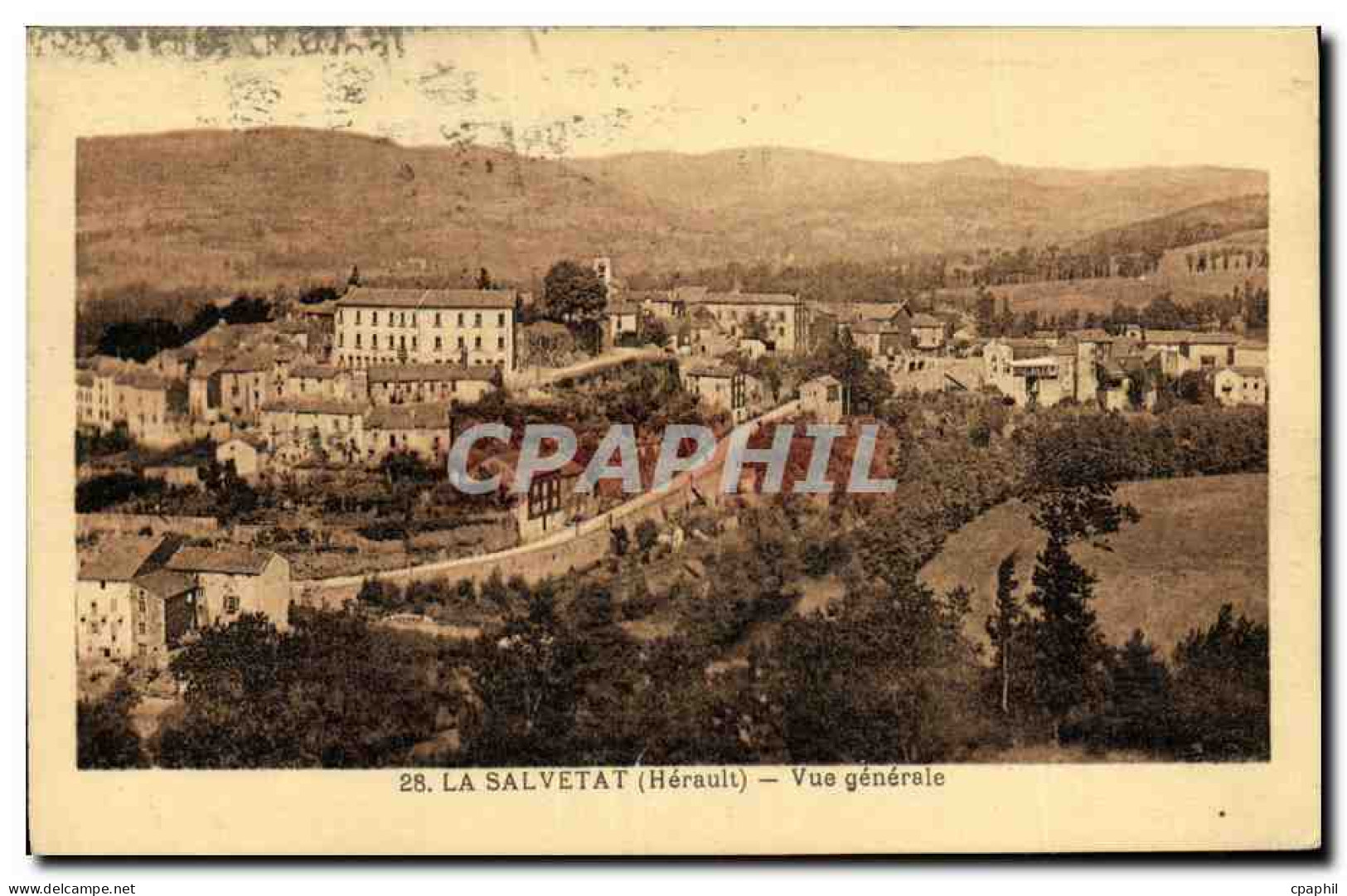 CPA La Salvetat Vue Generale