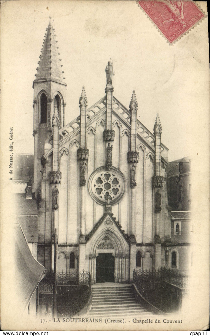 CPA La Souterraine Chapelle du Couvent