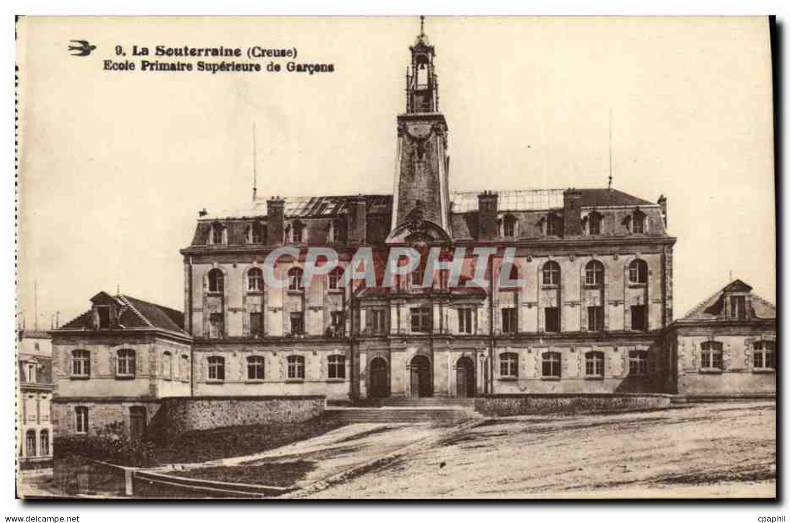 CPA La Souterraine Ecole primaire superieure de garcons