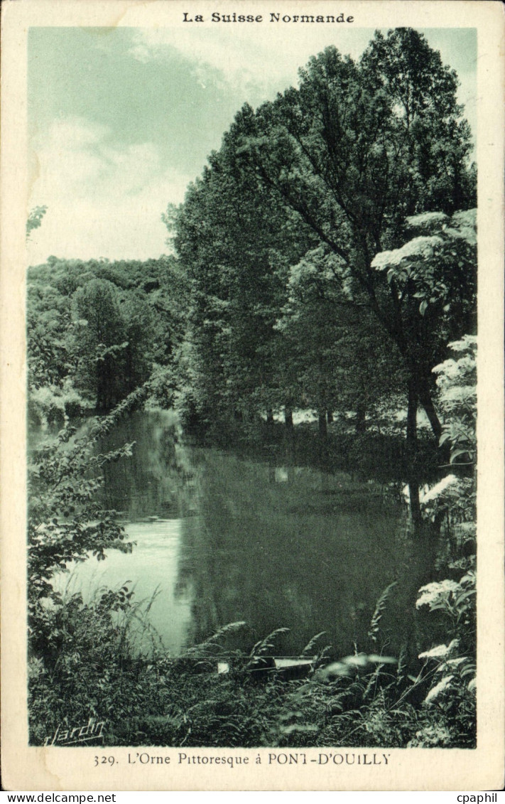 CPA La Suisse Normandie L'Orne pittoresque a Pont d'Ouilly